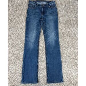 Wrangler Jeans Womens 11x35 Blue Bootcut Ultimate Riding Willow Mid Rise Stretch